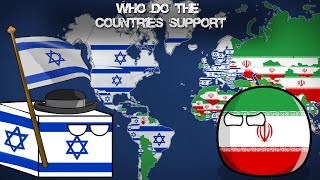 WHO DO THE COUNTRIES SUPPORT Israel or Iran Alternative Mapping P20 [upl. by Strickman]