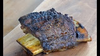 BEEF SHORT RIBS  how to video recipe By Customgrills [upl. by Ariada]