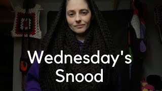 PART 2 How to Crochet Wednesdays amp Enids Snoods from Wednesday for Beginners [upl. by Jarid]