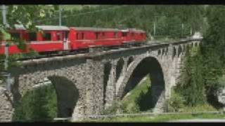 Swiss Trains  RhB UNESCO Heritage Route  Swiss Pass  SwissAlpsHotel [upl. by Stralka77]