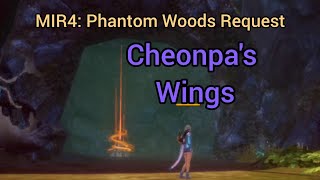 MIR4 Cheonpas Wings  Collect Stone that Averts Disaster Phantom Woods Request [upl. by Adrianna722]