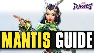 Marvel Rivals  Mantis Guide  Real Matches Skills Abilities Tips [upl. by Hun]