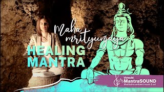 HEALING MEDITATION  Maha mrityunjaya mantra  om tryambakam yajamahe [upl. by Schnur]