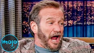 Top 10 Funniest Robin Williams Interviews [upl. by Ainyt172]