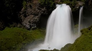 ♥♥ Relaxing 3Hour Video of Large Waterfall [upl. by Madelina734]