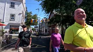 Saturday afternoon walk on Commercial Street in Provincetown [upl. by Anaerb]