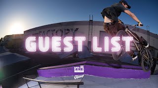 GUEST LIST  Boyd Hilder amp Garrett Reynolds  Odyssey BMX [upl. by Enerual]