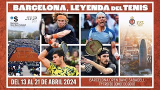 🚨 Discover the players of the 2024 Barcelona Open Banc Sabadell – Trofeo Conde de Godo [upl. by Itagaki]