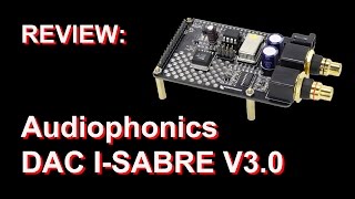 Audiophonics DAC I SABRE V3 0 for Raspberry Pi [upl. by Bound718]