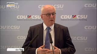 Volker Kauder zur Wahl der Stellvertreter des Bundestagspräsidenten am 231017 [upl. by Ahoufe]