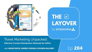 Travel Marketing Unpacked Effective Content Distribution Methods for DMOs  Layover Live Episode204 [upl. by Attenrad]