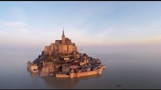 The Magical MontSaintMichel an Island once more at high tide [upl. by Annadroj]