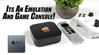 Its Also An Emulation And Game Console The New 2022 Apple TV 4K [upl. by Refannej]