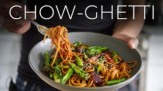 This Spaghetti Chow Mein Recipe is ONE MEIN DISH [upl. by Elwin]