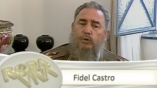 Roda Viva Retrô  Fidel Castro  1990 [upl. by Fosdick]