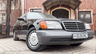 САМЫЙ РЕДКИЙ МЕРСЕДЕС W140Й  РУЧАЯ КАРОБКА С ЗАВОДА  ЛЕГЕНДА 90х [upl. by Aisatsana]