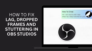 How to Fix Lag Dropped Frames and Stuttering in OBS Studio  OBS Lagging  OBS Dropping Frames [upl. by Enelrac641]