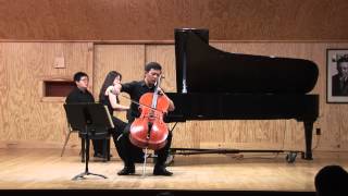 Prokofiev Cello Sonata in C Major Op 119 Brannon Cho [upl. by Atiuqahc317]