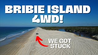 Bogged On The Beach 4WDING BRIBIE ISLAND [upl. by Cortie]