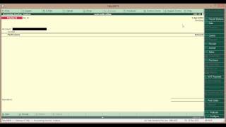 How to create Accounting Vouchers in TALLY ERP9 [upl. by Kaliski]