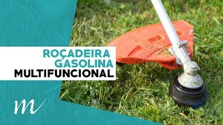 Roçadeira Gasolina 52 cc Multifuncional 4 em 1 [upl. by Tnecnev]