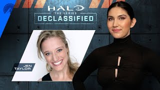 Halo The Series Declassified S1 E4  Jen Taylor On Bringing Cortana To TV  Paramount [upl. by Ahseniuq]