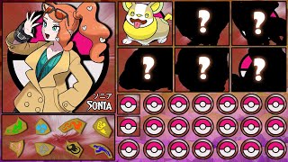 SONIA FULL POKEMON TEAM MY OWN VERSION OF HER GALAR TEAM [upl. by Theo506]