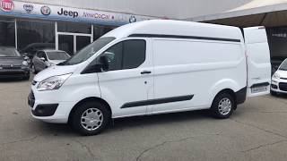 Ford Transit Custom 310 L2H2 20 Tdi 130cv Trend Furgone Coibentato Euro 6B Tetto Alto [upl. by Mable]