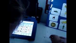 Autism Augmentative Communcation Device and Edmark Reading Program Part 2 [upl. by Souza]