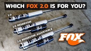 Which Fox 20 Performance Series Shock Should Be on Your Truck [upl. by Robinette843]