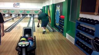 Fred Flintstone bowling [upl. by Pritchett]