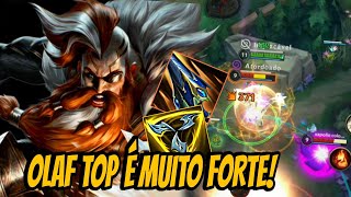 OLAF TOP É IMORAL DE FORTE LoL Wild Rift [upl. by Iralav]