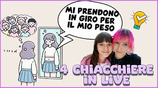 quotMi insultano perché sono grassaa Che farequot 4 Chiacchiere con Silvia e Alyssa [upl. by Rebmak922]