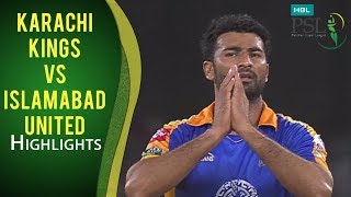 1st Innings Highlights  Peshawar Zalmi vs Karachi Kings  Match 6  HBL PSL 9  M2A1A [upl. by Naeruat]