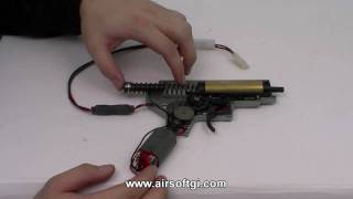 Airsoft GI 101  How it Works  Automatic Electric Gun Gearbox [upl. by Eelnyl]