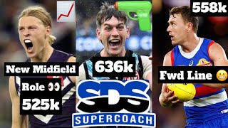 SDS SuperCoachs First Reaction To AFL SuperCoach 2024 Team Picker Bargains Galore [upl. by Rehpotsyrhc]