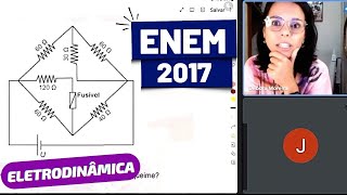 Questão ENEM 2017  Fusível é um dispositivo de proteção contra sobrecorrente em circuitos [upl. by Killigrew162]