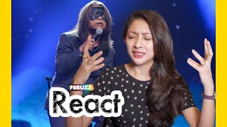 Reaksi Guru Vokal Reaction  Bandi Amuk  UNTUKMU SAYANG  Gegar Vaganza 8 • F8Buzz React [upl. by Annahahs]