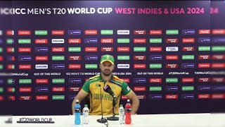 India Vs South Africa Cricket World Cup Post Match Conference Aiden Markram [upl. by Weissman542]