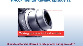 Should food auditors be allowed to take photos during an audit [upl. by Nnyluqcaj]