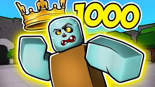 I GOT A 1000 KILLSTREAK in The Strongest Battlegrounds [upl. by Einnep]