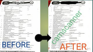 how to add watermark to your image camscanner PDF file editor [upl. by Llehsal]