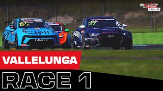 Vallelunga  Race 1  TCR Italian Festival amp Kumho TCR World Tour [upl. by Aisel]