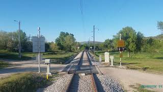 ¹³⁶⁹ 🇵🇹 Maçaínhas ➙ Belmonte 🚆 CP 5610  1 Corail  3 Soref ⌯ IC 544 ⌯ Back Ride ⌯ Beira Baixa Line [upl. by Ramaj]