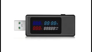 USB тестер Keweisi KWS V30 [upl. by Oribelle]