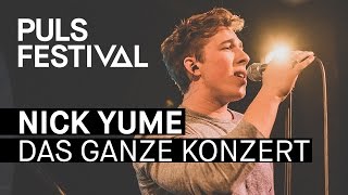 Nick Yume live beim PULS Festival 2016 Full Concert [upl. by Vilberg]