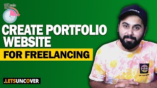 How to Make a Portfolio Website for Freelancing in 15 Minutes Freelancing Tips and Tricks [upl. by Malca298]