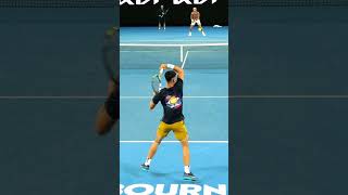 Alcaraz Slowmo Forehand3 shorts [upl. by Giddings]