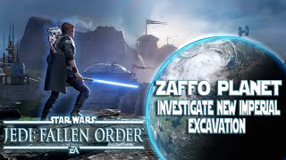 Star Wars Jedi Fallen Order INVESTIGATE NEW IMPERIAL EXCAVATION [upl. by Atinahs]