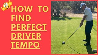 HOW TO FIND PERFECT DRIVER TEMPO ⛳ [upl. by Arej785]